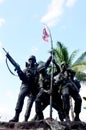 Military monument ThaiÃ¢â¬âLaotian Border war or Rom Klao wars